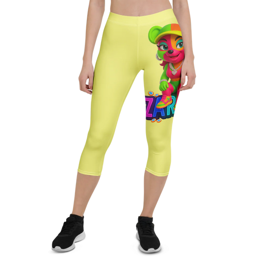 All-Over Print Capri Leggings