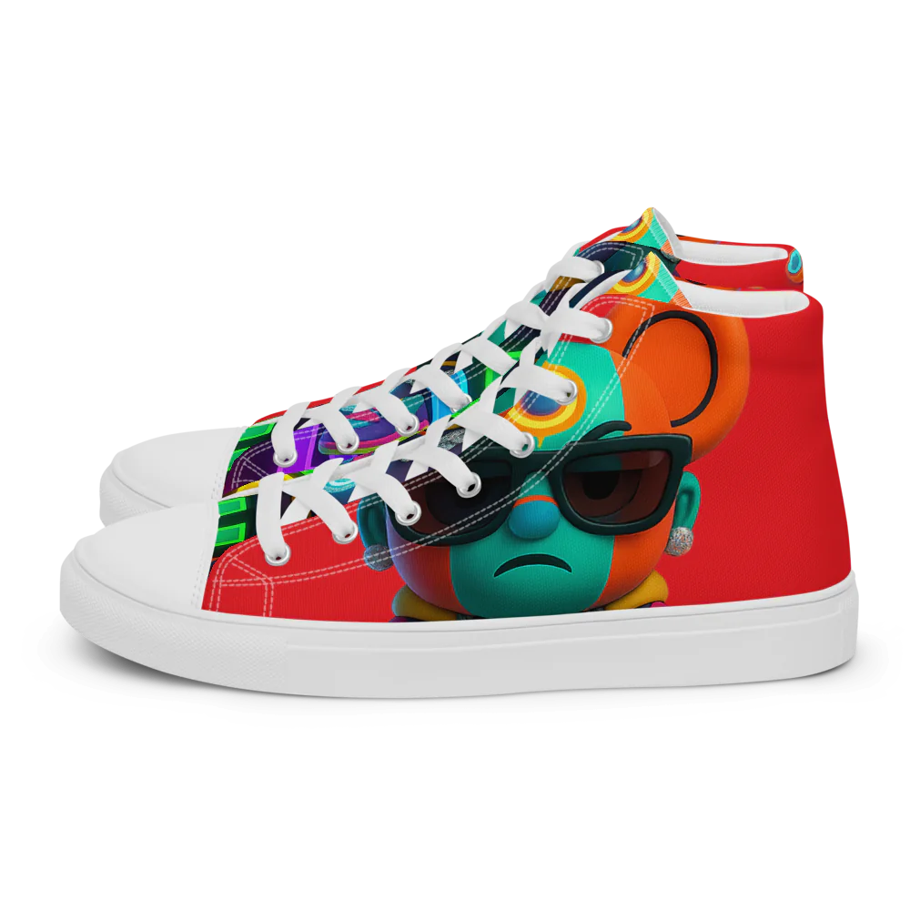 Men's High Top Canvas Shoes