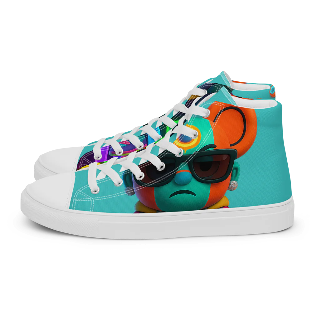 Women's High Top Canvas Shoes