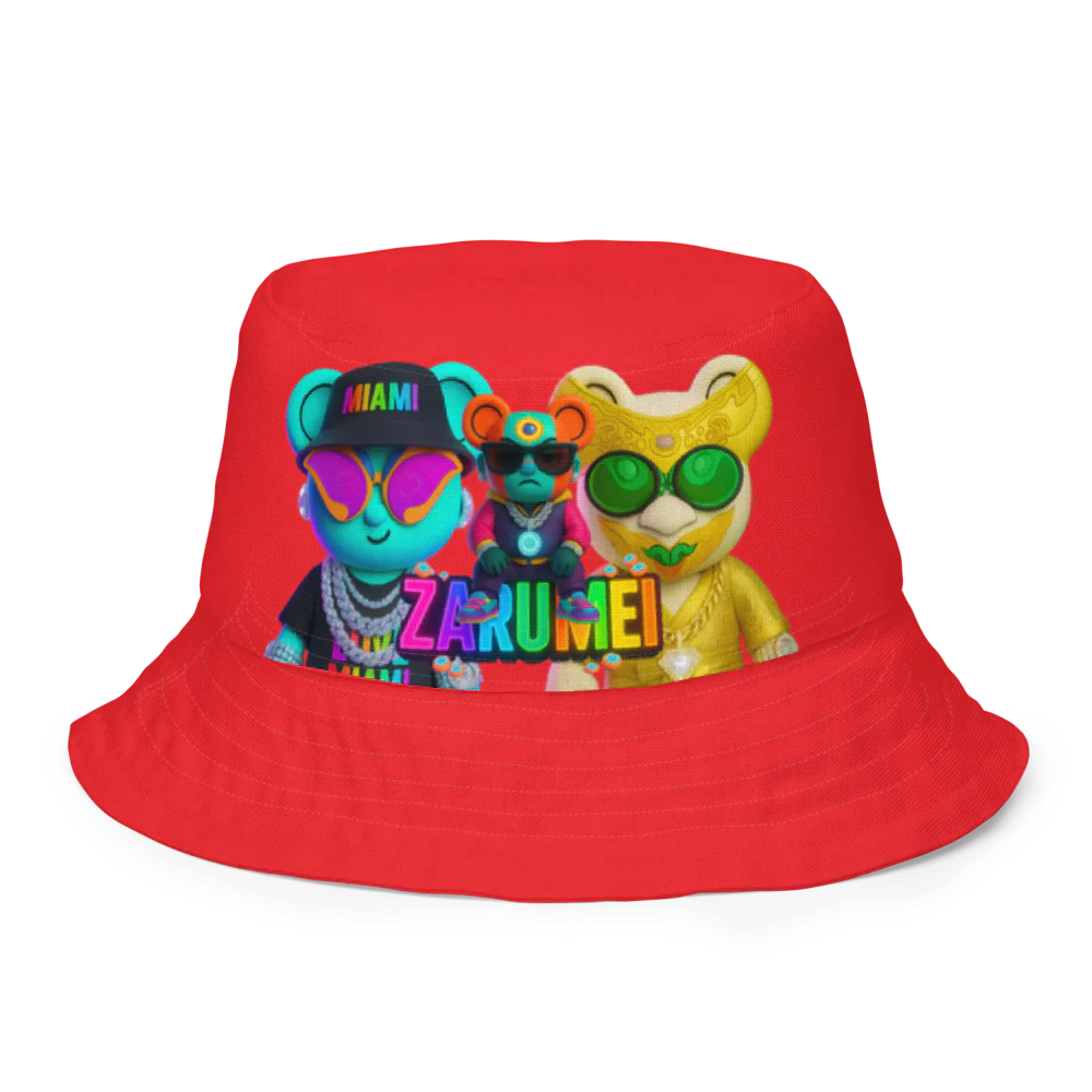 All-Over Print Reversible Bucket Hat