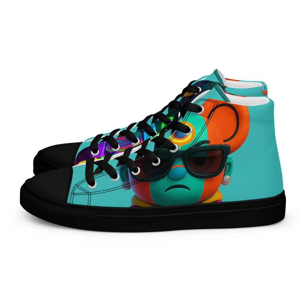 Women's High Top Canvas Shoes